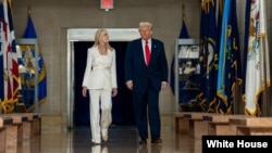 Presidenti Donald Trump dhe Prokurorja e Përgjithshme Pam Bondi