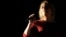 Adele performs at the 58th annual Grammy Awards in Los Angeles, Feb. 15, 2016. 