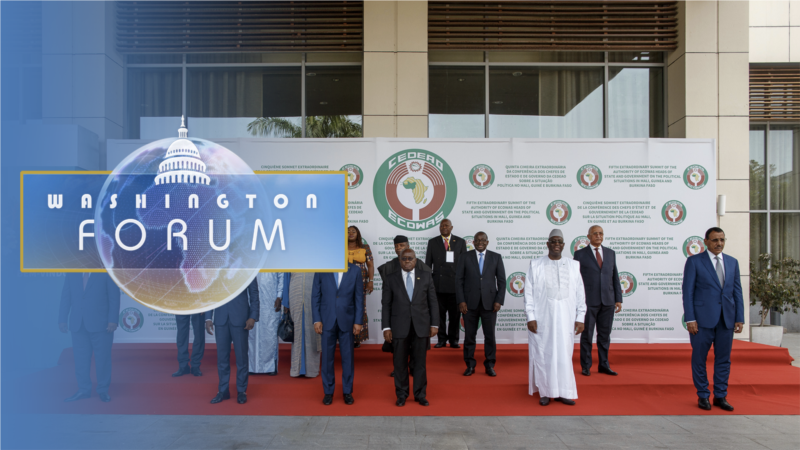 Washington Forum : la levée des sanctions contre le Mali