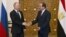 Президент России Владимир Путин на российской авиабазе Хмеймим в Сирии. 11 декабря 2017 г.