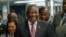 Presiden Afrika Selatan Cyril Ramaphosa meninggalkan Pusat Operasi Hasil Nasional setelah pengumuman resmi hasil pemilihan umum Afrika Selatan di Johannesburg, Afrika Selatan, 2 Juni 2024.