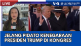 Laporan VOA untuk Kompas TV: Jelang Pidato Presiden Donald Trump di Hadapan Kongres Amerika