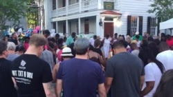 Saturday Evening Prayer Outside Emanuel AME Church