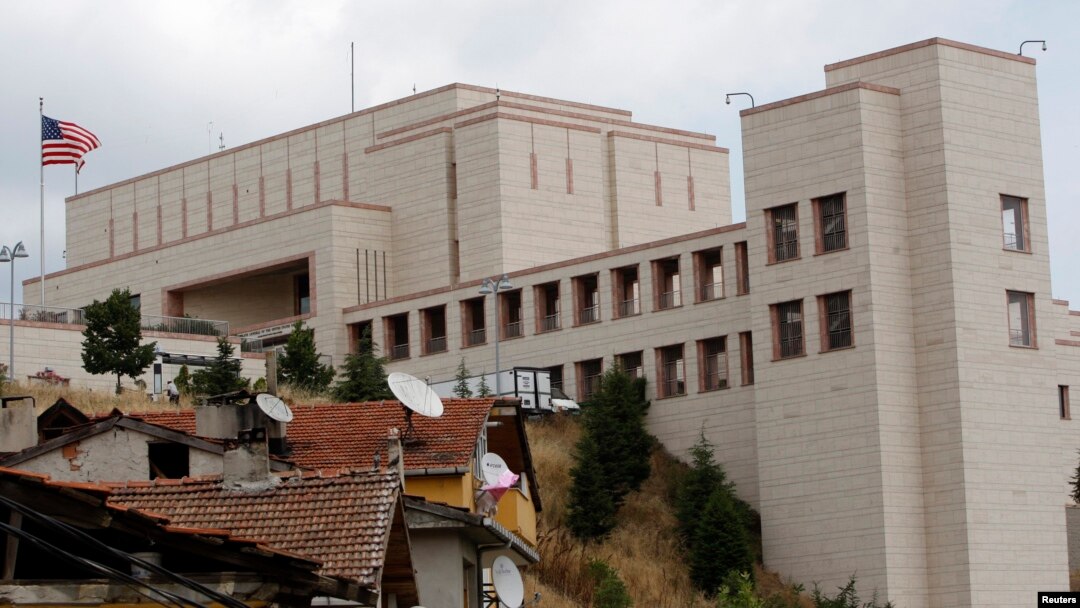 Foto de archivo del consulado de Estados Unidos en Estambul.