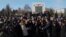 Turkish Kurds in Diyarbakir, Turkey protest killings of three Kurdish women in Paris, Jan. 10, 2013