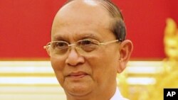 Burma President Thein Sein, May 14, 2012. 