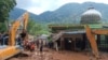 Rescuers search for missing people after a deadly landslide in Karo, North Sumatra, Indonesia, Nov. 25, 2024.