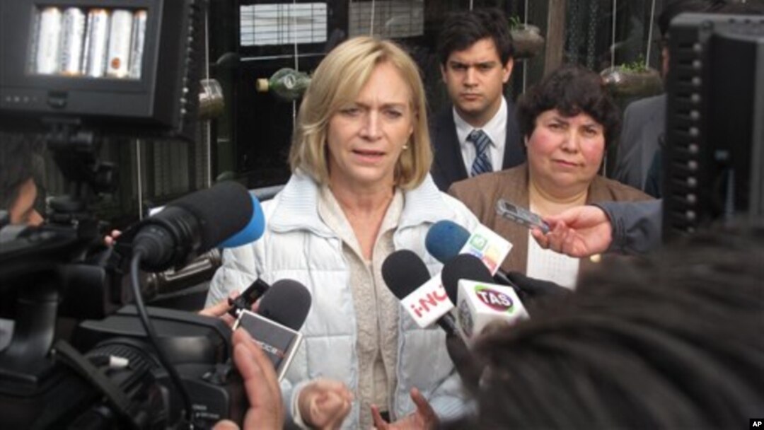 Evelyn Matthei fue nominada como candidata presidencial por la conservadora Unión Demócrata Independiente.