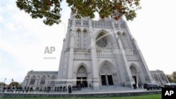 FILE - Washington's National Cathedral is seen in this undated photo.