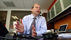 FILE - Jeremy Ben Ami of J Street is pictured at the pro-Israel lobbying group's offices in Washington.