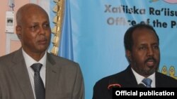 Madaxweyne Xasan iyo Ra'iisul-wasaare Cabdiweli