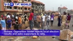 VOA60 World PM - Guinea: Opposition leader rejects local election results