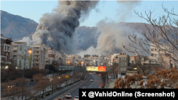 عکس انفجار عصر سه‌شنبه ۱۲ اسفند در شمال شرق تهران - منبع وحید آنلاین