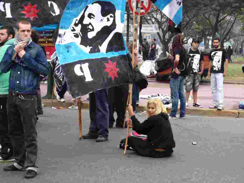 Celebración del Día del Trabajador en Buenos Aires, Argentina.