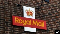 A Royal Mail Post Office in London, Oct. 10, 2013.