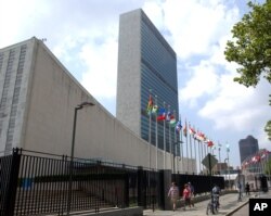 미국 뉴욕의 유엔 본부 건물. (자료사진)