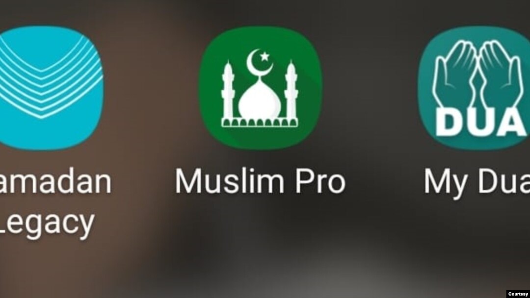 Beberapa apps muslim yang digemari di AS. (Foto: screengrab)