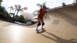 Remaja Putri Anggota Timnas Skateboarding Pertama AS