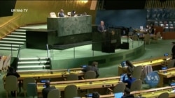 Генеральна Асамблея ООН схвалила оновлену резолюцію щодо мілітаризації Криму, а також Чорного і Азовського морів. Відео