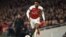 Alex Iwobi lors d'un match entre Arsenal et le Bate Borisov, en Angleterre, le 21 février 2019.