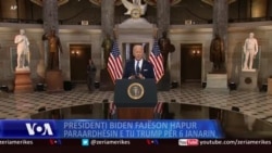 Presidenti Biden fajëson hapur paraardhësin e tij Trump për 6 janarin