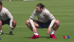 Première séance d'entraînement d'Ibrahimovic (vidéo)