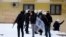 Turkish riot police secure the area outside the pro-Kurdish Democratic Regions Party (DBP) headquarters in the southeastern city of Diyarbakir, Turkey, Jan. 5, 2016. Security forces killed 32 Kurdish militants in Turkey's mainly Kurdish southeast this weekend, the army and security sources said on Jan. 10, 2016.