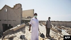 Клініка у місті Злітан, яку, за твердженням лівійського уряду, знищили літаки НАТО
