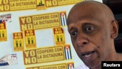 El conocido disidente cubano Guillermo Fariñas realiza una gira por Estados Unidos y Europa.