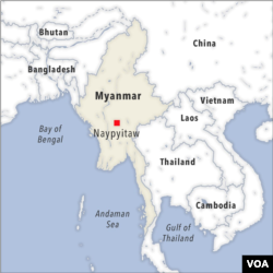 Map of Myanmar