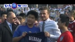 Người hâm mộ đội LA Galaxy cảm kích David Beckham