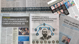 Medios de comunicación en los países del Triangulo Norte de Centroamérica abordaron la problemática de la corrupción enquistada en sus países desde los diferentes perspectivas señalando a los mencionados en la lista Engel publicada a mediados de este año. [Foto de archivo]