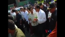 柬埔寨工人纪念前工会领导遭暗杀10周年