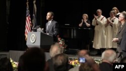 Выступление Барака Обамы на мемориальной службе в Джоплине