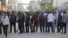 People queue to cast their votes during the 2024 Somaliland presidential election at a polling station in Hargeisa, Somaliland, Nov. 13, 2024.