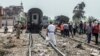 Au moins douze morts dans une collision ferroviaire en Egypte