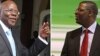 Movement for Democratic Change (MDC) formation leaders Tendai Biti and Welshman Ncube. (AP Photos/Collage by Ntungamili Nkomo)