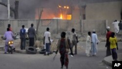 Hoton fashe-fashen boma-boman da suka faru a Kano.