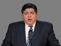 FILE - Illinois Gov. J.B. Pritzker says he's concerned about protests against stay-at-home orders.