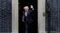 Britain's Prime Minister Boris Johnson leaves 10 Downing Street to attend the weekly session of PMQs in Parliament in London, June 10, 2020.