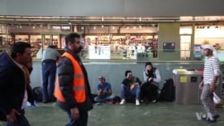 Vienna Train Station a Hub for Refugees