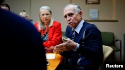 Alfonso Romo, top economic adviser and chief of staff nominee of Mexico's leftist presidential election front-runner, Andres Manuel Lopez Obrador, speaks to journalists during a news conference in Mexico City, Mexico, June 25, 2018. 