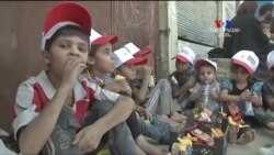 NO COMMENT. Մինչ Իրաքը տոնում է Մոսուլում "Դաեշ"-ի դեմ տարած հաղթանակը՝ այս ութ երեխաները սգում են իրենց ծնողների մահը