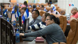 La Asamblea Nacional de Nicaragua está controlada por el oficialismo. [Foto Houston Castillo/VOA].