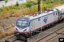 미국 '암트랙(Amtrak)' 철도 열차가 운행하고 있다. (자료사진)