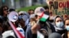 FILE PHOTO: Demonstration on the one-year anniversary of Hamas' October 7 attack, in New York City