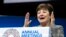International Monetary Fund Managing Director Kristalina Georgieva speaks during the 2022 annual meeting of the International Monetary Fund and the World Bank Group, Friday, Oct. 14, 2022.