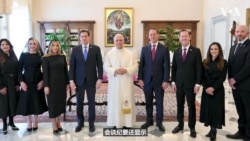 卢比奥在梵蒂冈会晤教宗良十四世 