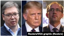 Sırbistan Cumhurbaşkanı Aleksandar Vucic, ABD Başkanı Donald Trump ve Kosova Başbakanı Avdullah Hoti Beyaz Saray'da görüşecekler.