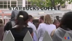 Le premier Starbucks d'Afrique sub-saharienne très attendu par des centaines de clients (vidéo)